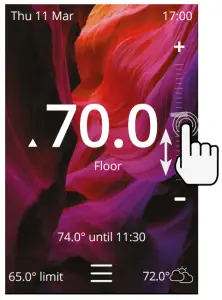 Warmup TM 6iE Smart Wifi Thermostat for Underfloor Heating - Settings 8