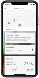 Warmup TM 6iE Smart Wifi Thermostat for Underfloor Heating - SmartGeo