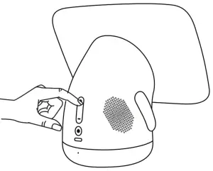 ANIMAL ISLAND B084P3VP2T Aila Virtual Preschool Learning System - volume control button