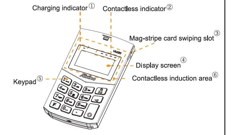 Aisino VM30 mPOS Terminal-2