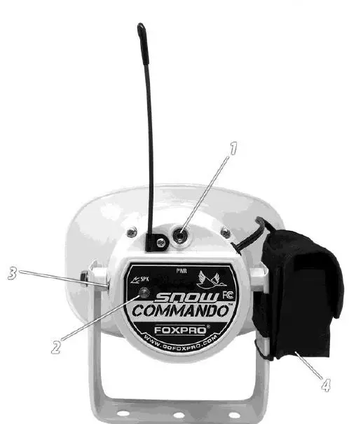 FOXPRO 17036941035 Snow Commando Electronic Game Call fig 2