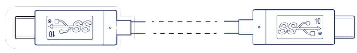 LACIE 2TB USB 3 1 Gen 1 Type C Rugged Secure Portable Hard Drive-cable