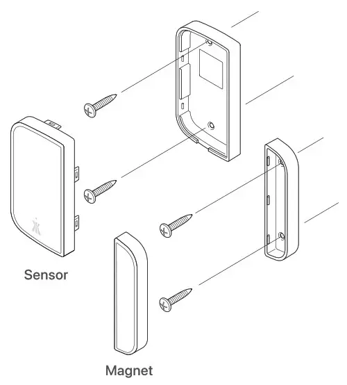 Pamex KP1 DS Kapture Door Sensor- Install with Screws
