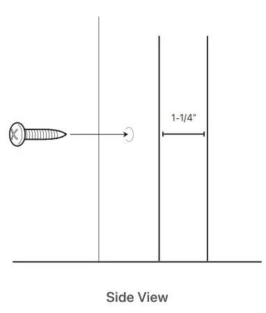 Pamex KP1 DS Kapture Door Sensor- Side View
