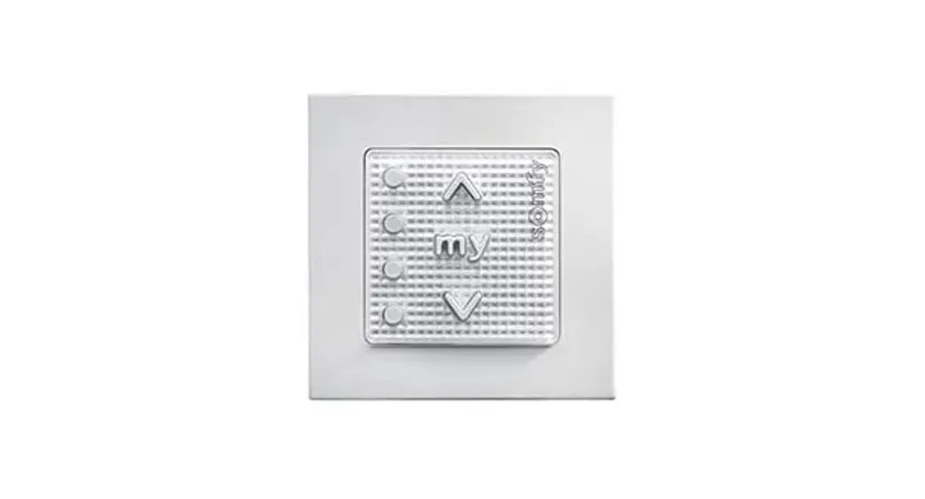 Somfy Smoove Origin 4 Rts White Frame 4 Channel Wall Transmitter Installation Guide Somfy Smoove Origin 4 Rts White Frame 4 Channel Wall Transmitter Installation Guide