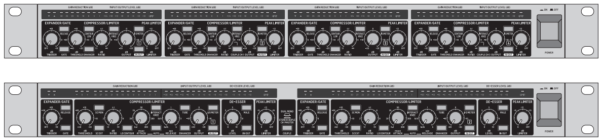 behringer MDX4600 Reference Class 4 Channel Expander Gate Compressor Peak Limiter