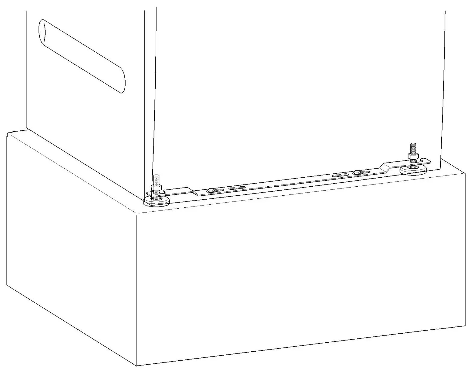 Miele PWM 508 DV Mop Star 80 Professional Washing Machine - Plinth installation