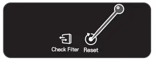 WINIX AZBU330-HWE Zero Air Purifier- Resetting the Unit