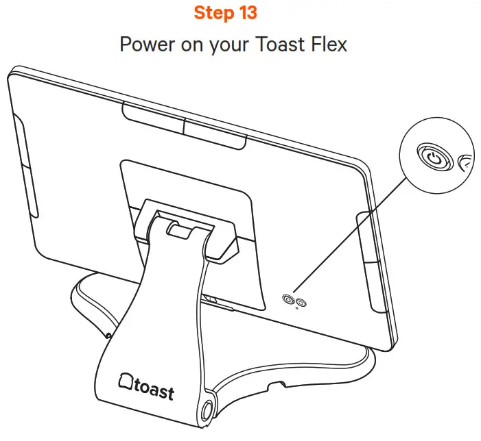 toast TT200B POS System - Follow Toast setup instructions2