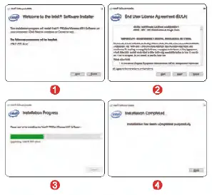 Shenzhen Edup Electronics Technology EPEP9651 Bluetooth PCI-E WiFi Card 6