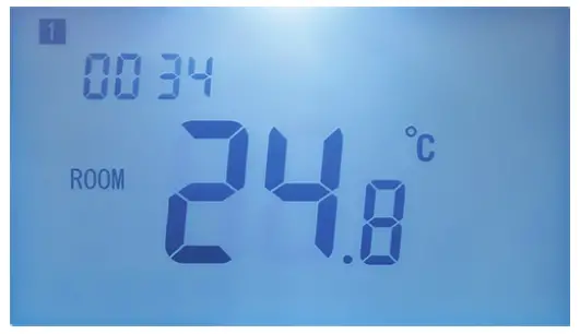 PNI CT60 Wireless Thermostat - displayed