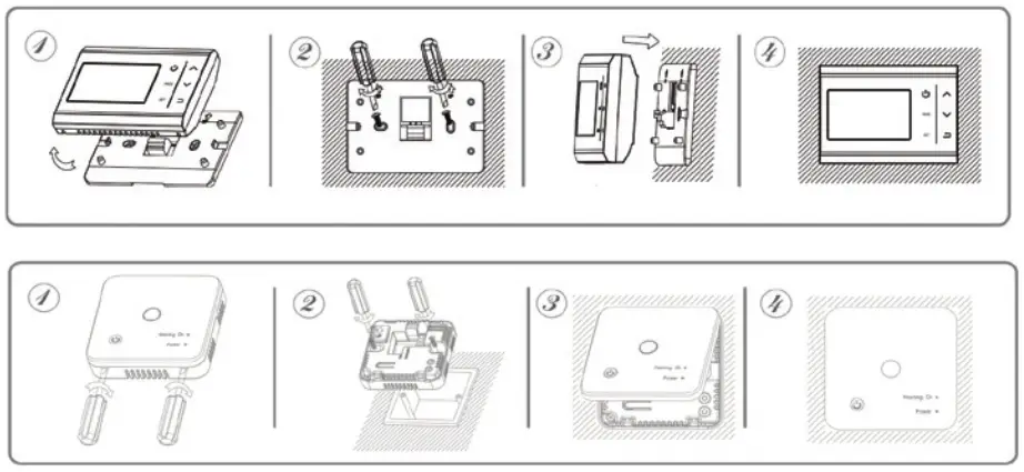 PNI CT60 Wireless Thermostat - package.