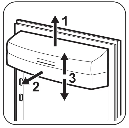 ZANUSSI ZBB27450SA Integrated Fridge Freezer -