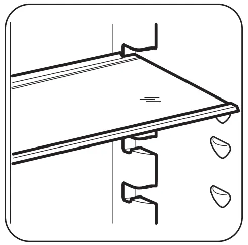 ZANUSSI ZBB27450SA Integrated Fridge Freezer -fig1