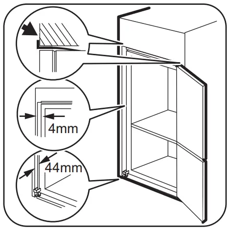 ZANUSSI ZBB27450SA Integrated Fridge Freezer -fig11
