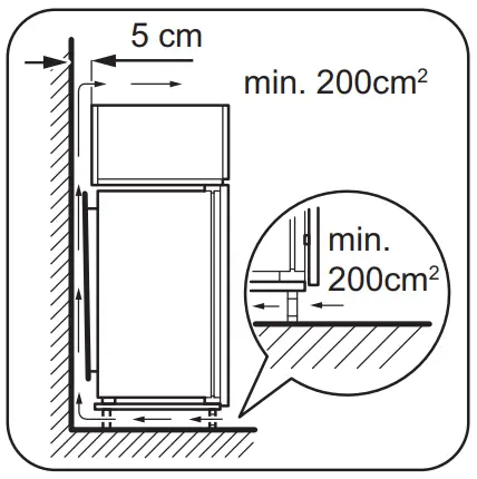ZANUSSI ZBB27450SA Integrated Fridge Freezer -fig5
