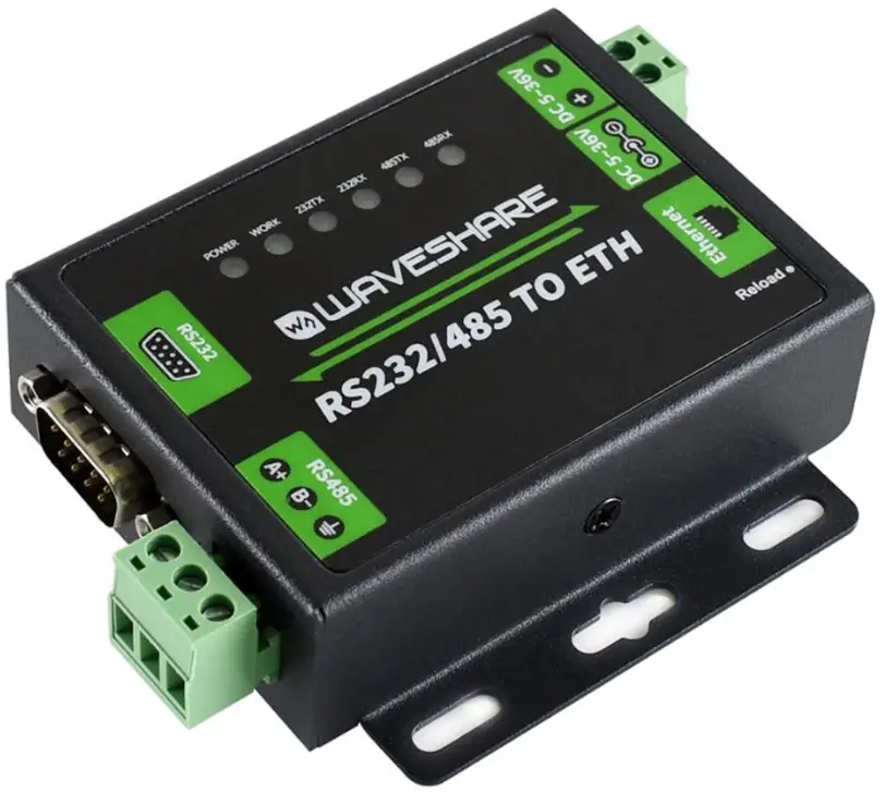 WAVESHARE Ethernet Converter EU Head- 02