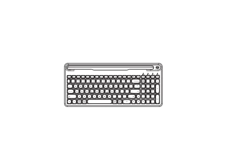 Shenzhen Youcaijia Technology Bd7606 7-color Backlit Wireless Keyboard User Manual