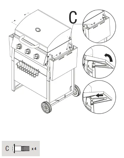 RevoAce- GBC1706W- Outdoor- LP- Gas- Barbecue- Grill - fig 14