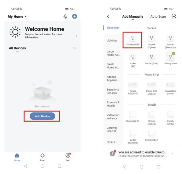 YiERYi ECF EOP20 Intelligent Digital Temperature Control Socket - Connection