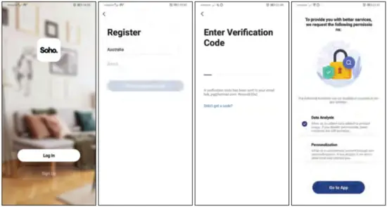 APP ACCOUNT REGISTRATION