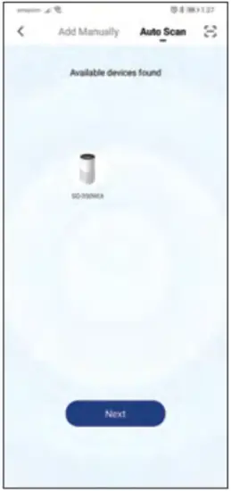 ADD YOUR SO-350WUI AIR PURIFIER TO THE APP