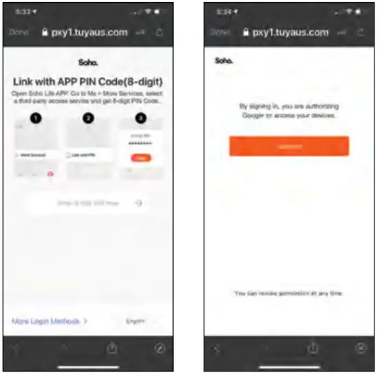 GOOGLE HOME INTEGRATION