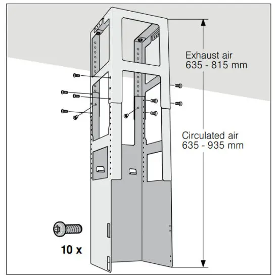 SIEMENS LF98BIP50 Extractor Hood - figure 11