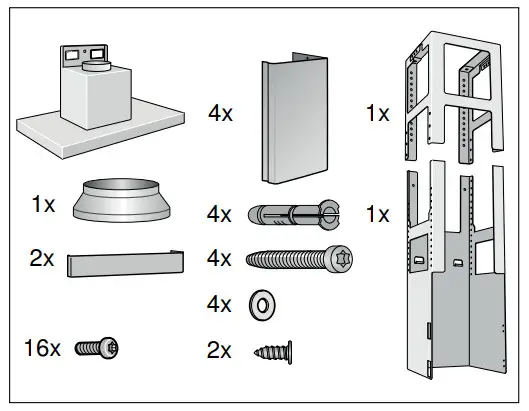 SIEMENS LF98BIP50 Extractor Hood - figure 7