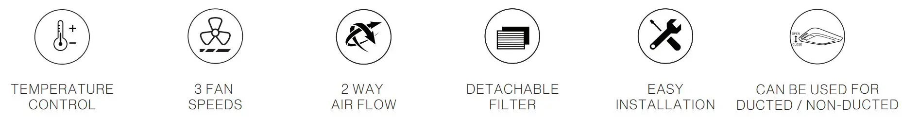 14.5K Rooftop Unit for Furrion Chill Air Conditioner System User Guide - Air Distribution Box with Manual Control for Furrion Chill Air Conditioner System - Main Features
