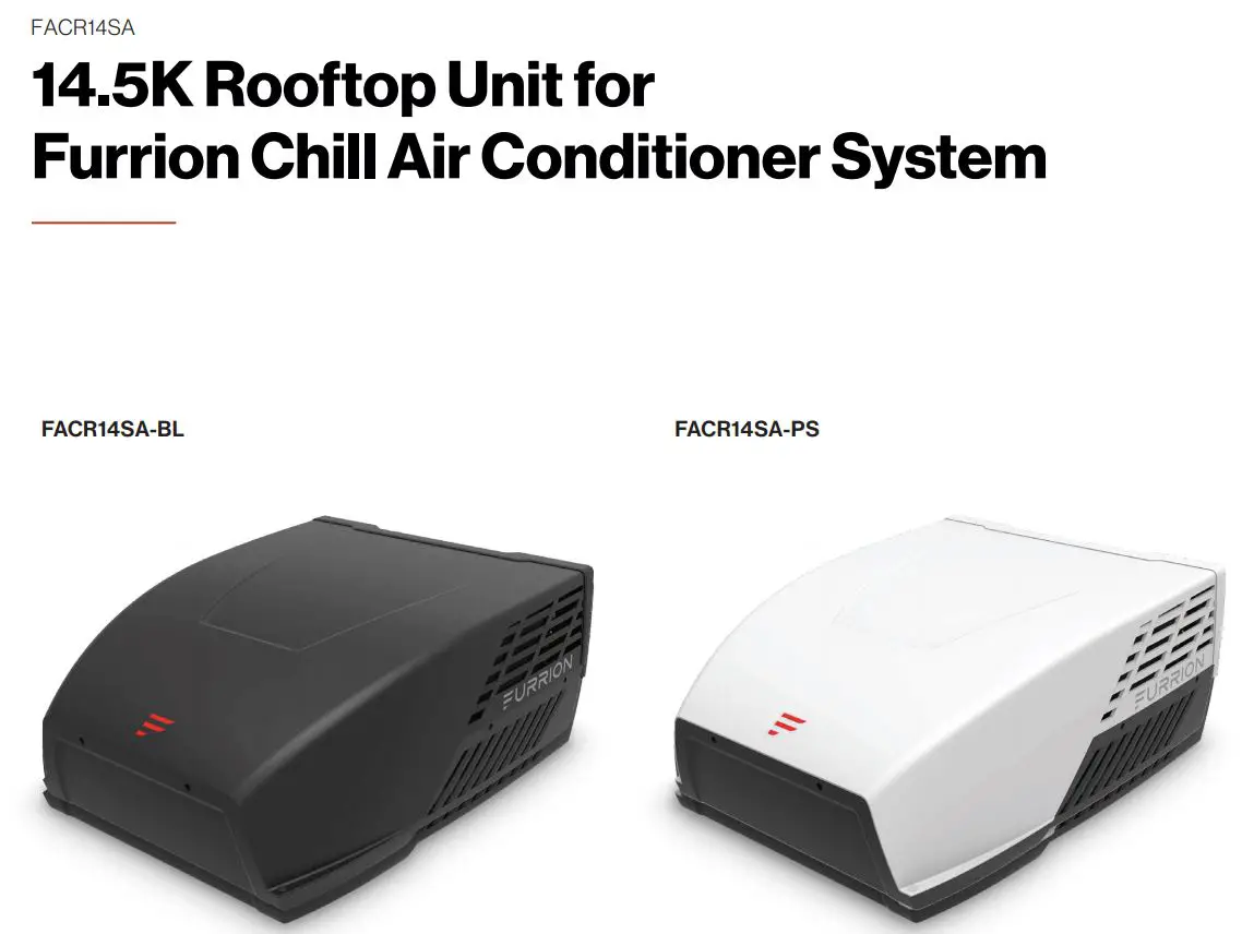 14.5K Rooftop Unit for Furrion Chill Air Conditioner System User Guide