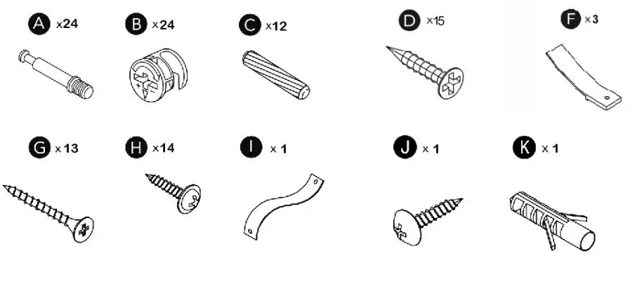 VonHaus-3009008-Colonial-3-Drawer-Unit-2