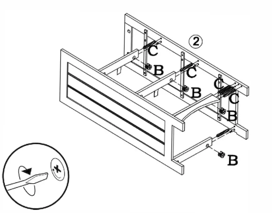 VonHaus-3009008-Colonial-3-Drawer-Unit-5