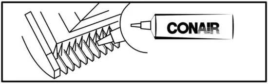CONAIR HCT401 Home Haircut and Grooming Kit - figure 11