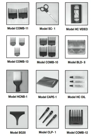 CONAIR HCT401 Home Haircut and Grooming Kit - figure 19