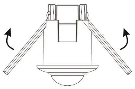 PEREL Pir Motion Detector Flush Mount - flush 3