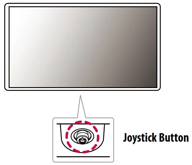 LG 32UP83A LED LCD MONITOR - Product and Button Description