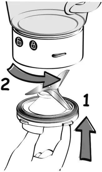 moulinex 8080013866 Blade Unit 2
