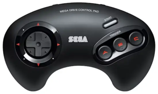 SEGA 1221 Mega Drive Control Pad