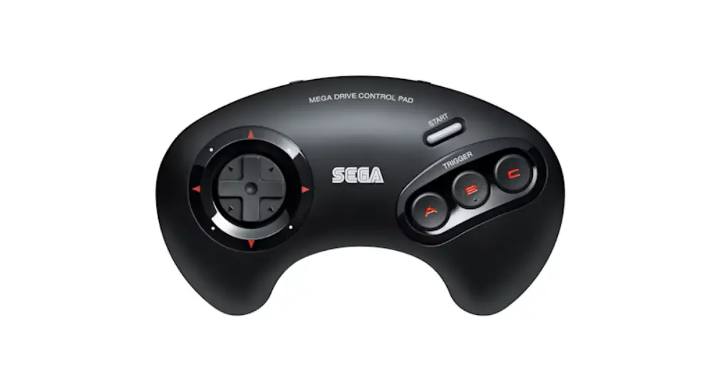 Sega 1221 Mega Drive Control Pad Instruction Manual