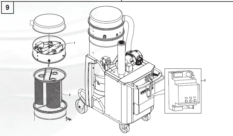 BLASTRAC-BDC-33-230V-P-Dust-Collector-FIG-23