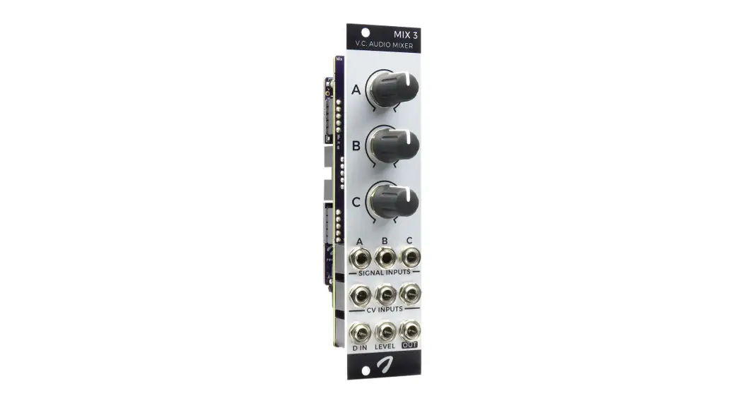 Joranalogue 3+1 Channel Voltage Controlled Audio Mixer User Manual