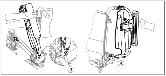 VERMEIREN V300 DL Electric Wheel Chairs - press button
