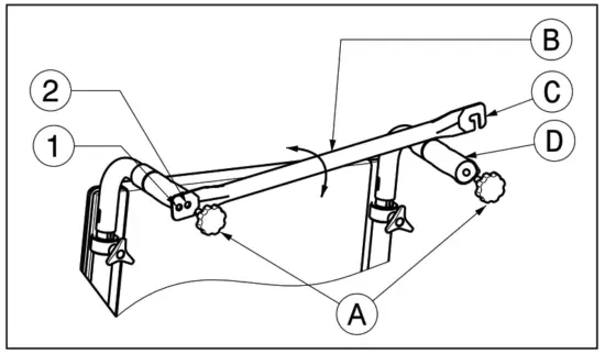 VERMEIREN V300 DL Electric Wheel Chairs - -stabilisator