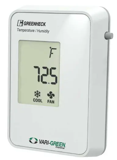 Greenheck HVAC Indoor Air Quality Temp Humidity - cover