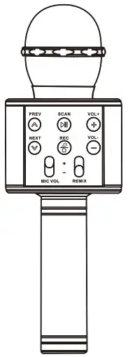 Shenzhen Hotop Electronic Technology HPS0580 Karaoke Speaker - Cover