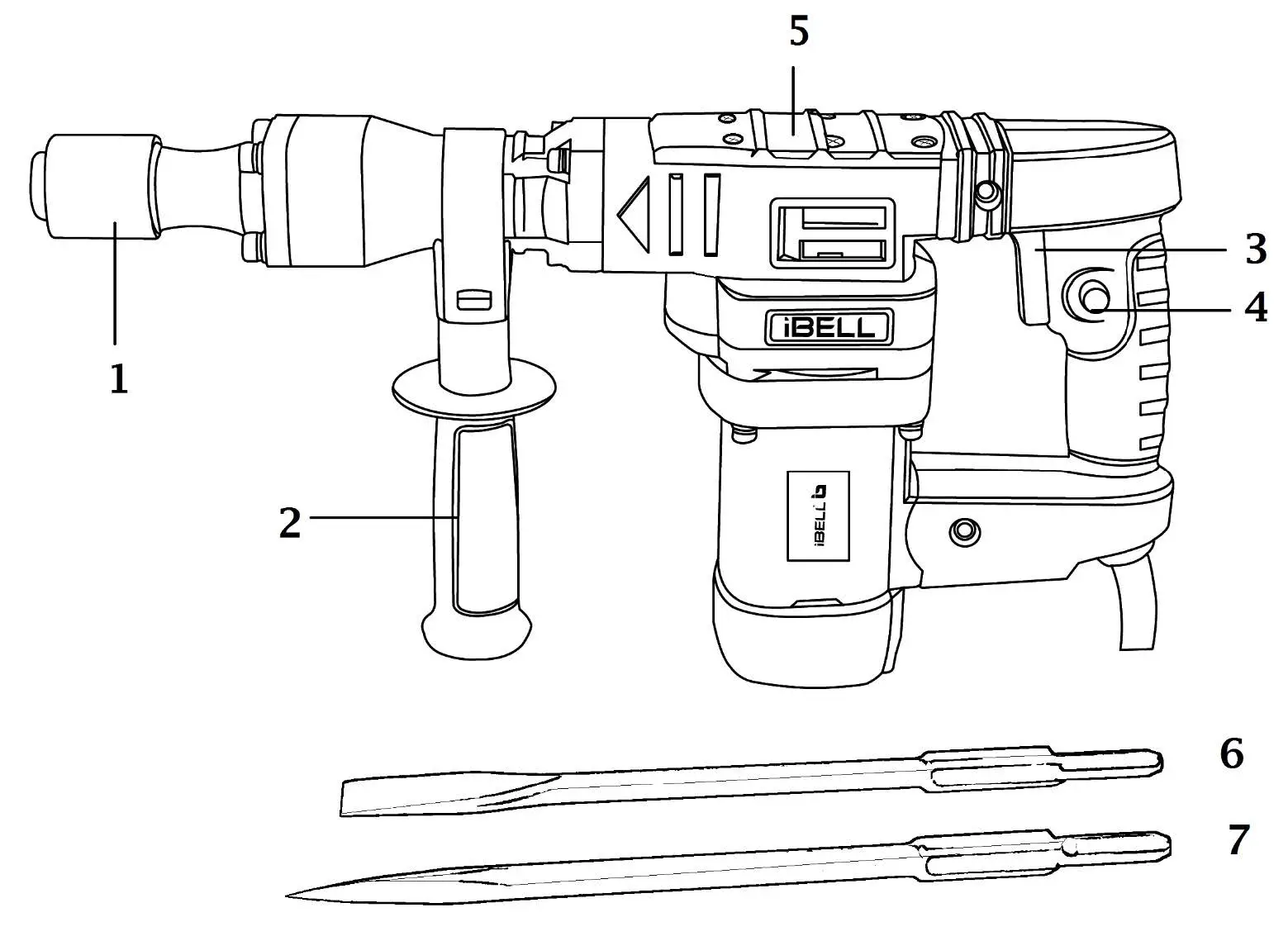 iBELL- DH10-78- Demolition -Hammer- 03