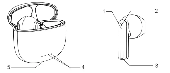 MINISO Q51B Noise Cancelling Mini Tws Earphones-fig3