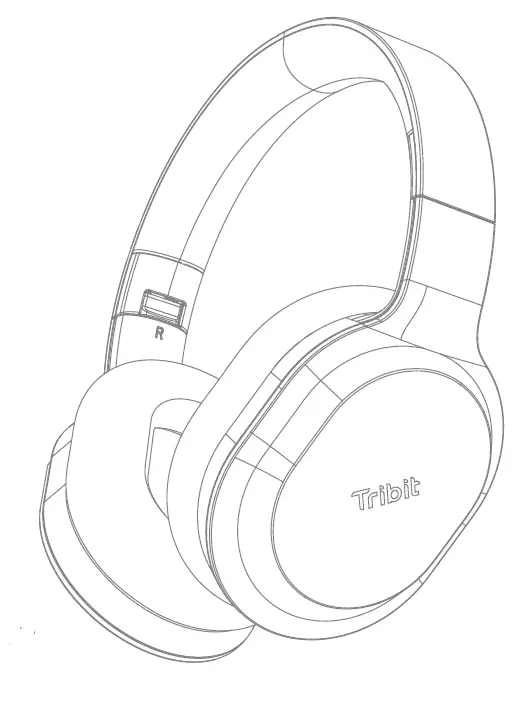 Tribit QuietPlus 50 BTH73 Wireless Headphones-prod