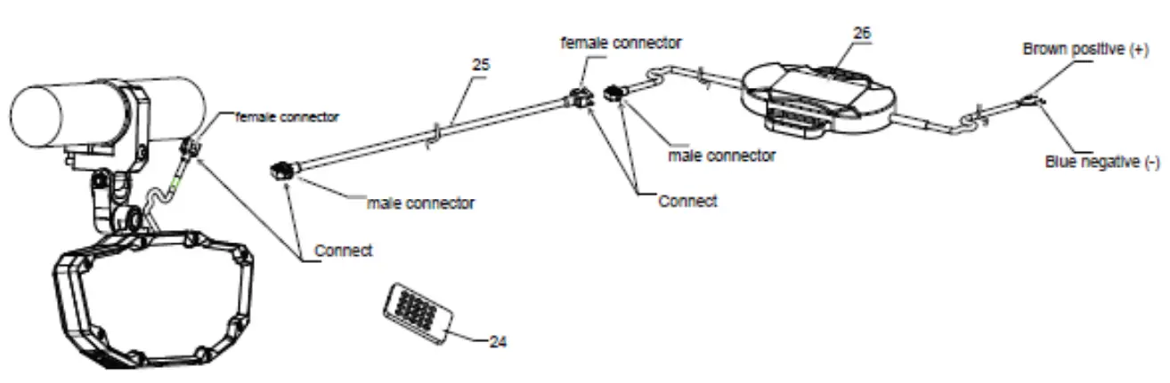 KEMIMOTO B0106 08901BK RGB LED Rear View Center Mirror with Bluetooth- fig3